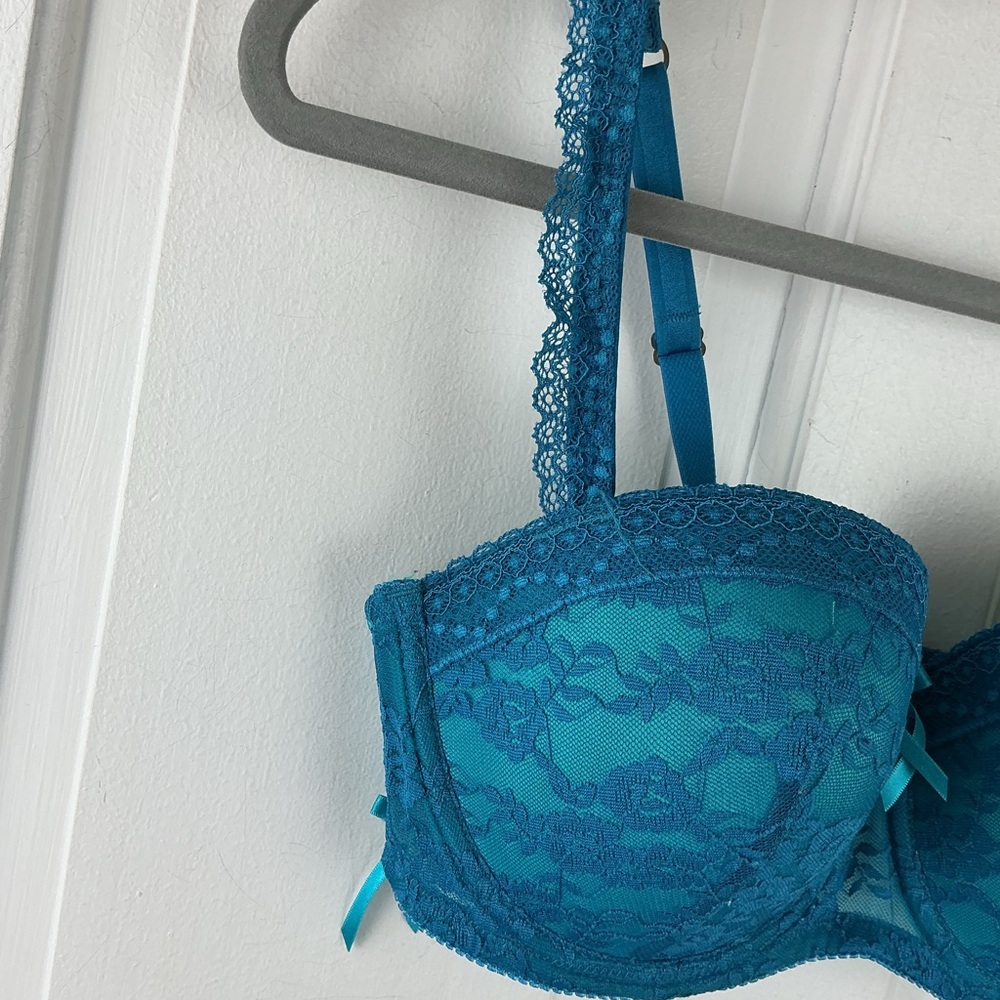Adore Me Teal Bra - Picture 2 of 7